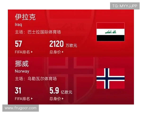 世界杯伊拉克VS挪威比赛何时直播?全场直播时间及观看方式介绍 世界杯伊拉克VS挪威比赛何时直播?全场直播时间及观看方式介绍